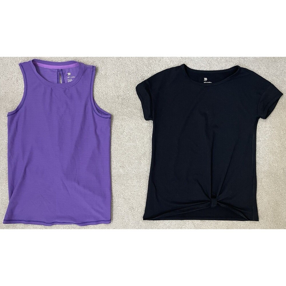 All In Motion Girls 7/8 Active Tops Tank/Tshirt
